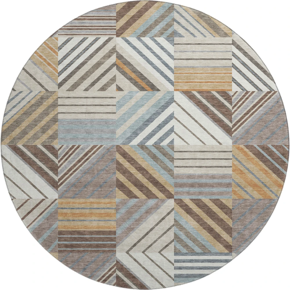 Mayfield AMF2399 Taupe 8' x 8' Rug
