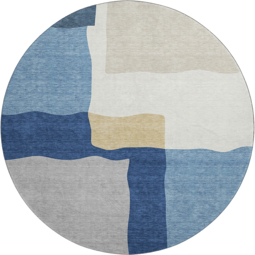 Mayfield AMF2400 Blue 8' x 8' Rug