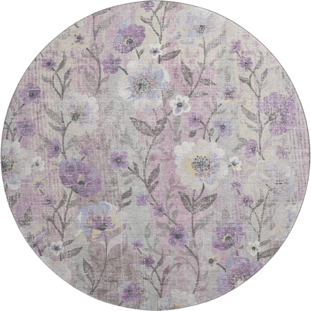 Mayfield AMF2403 Lilac 8' x 8' Rug
