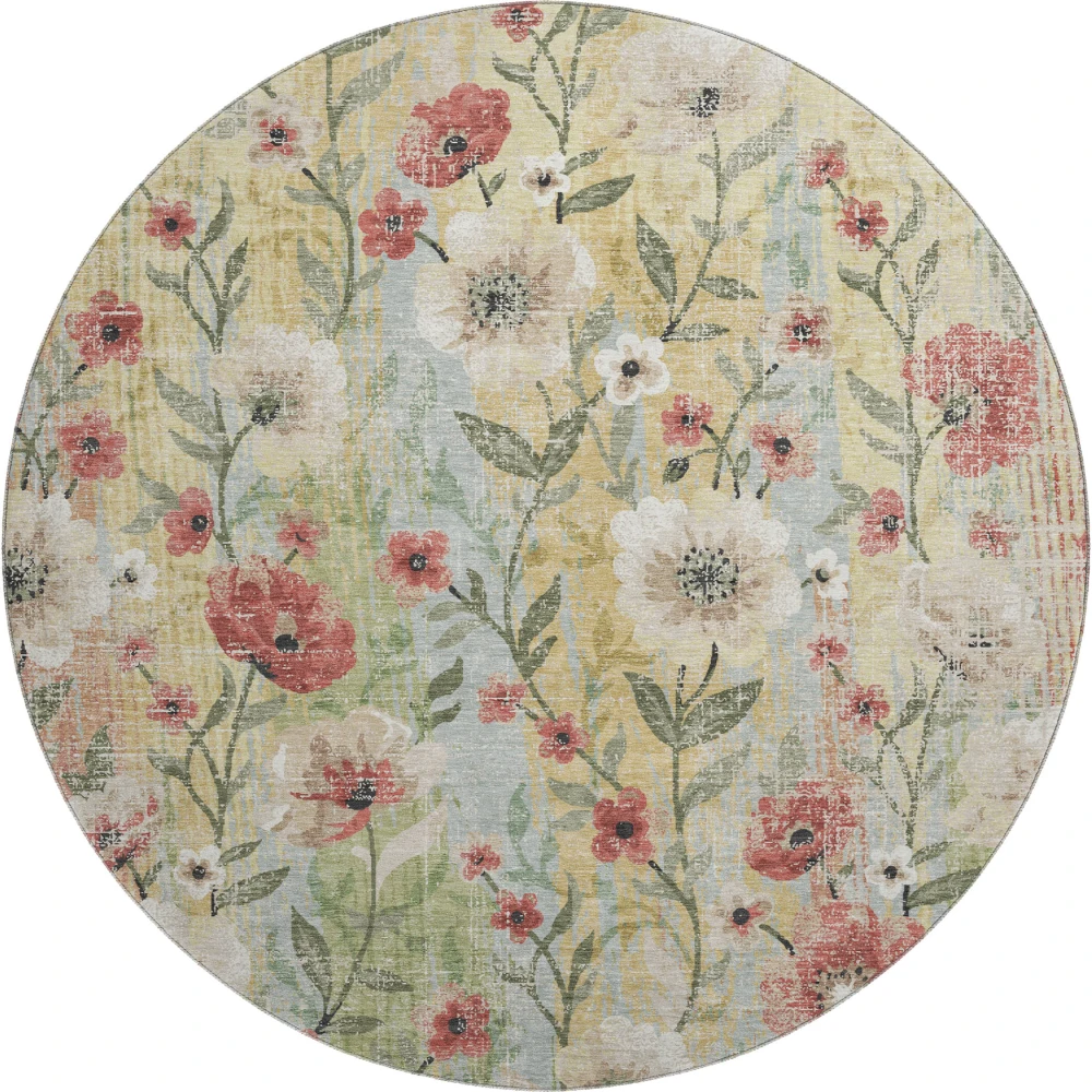Mayfield AMF2403 Tan 8' x 8' Rug
