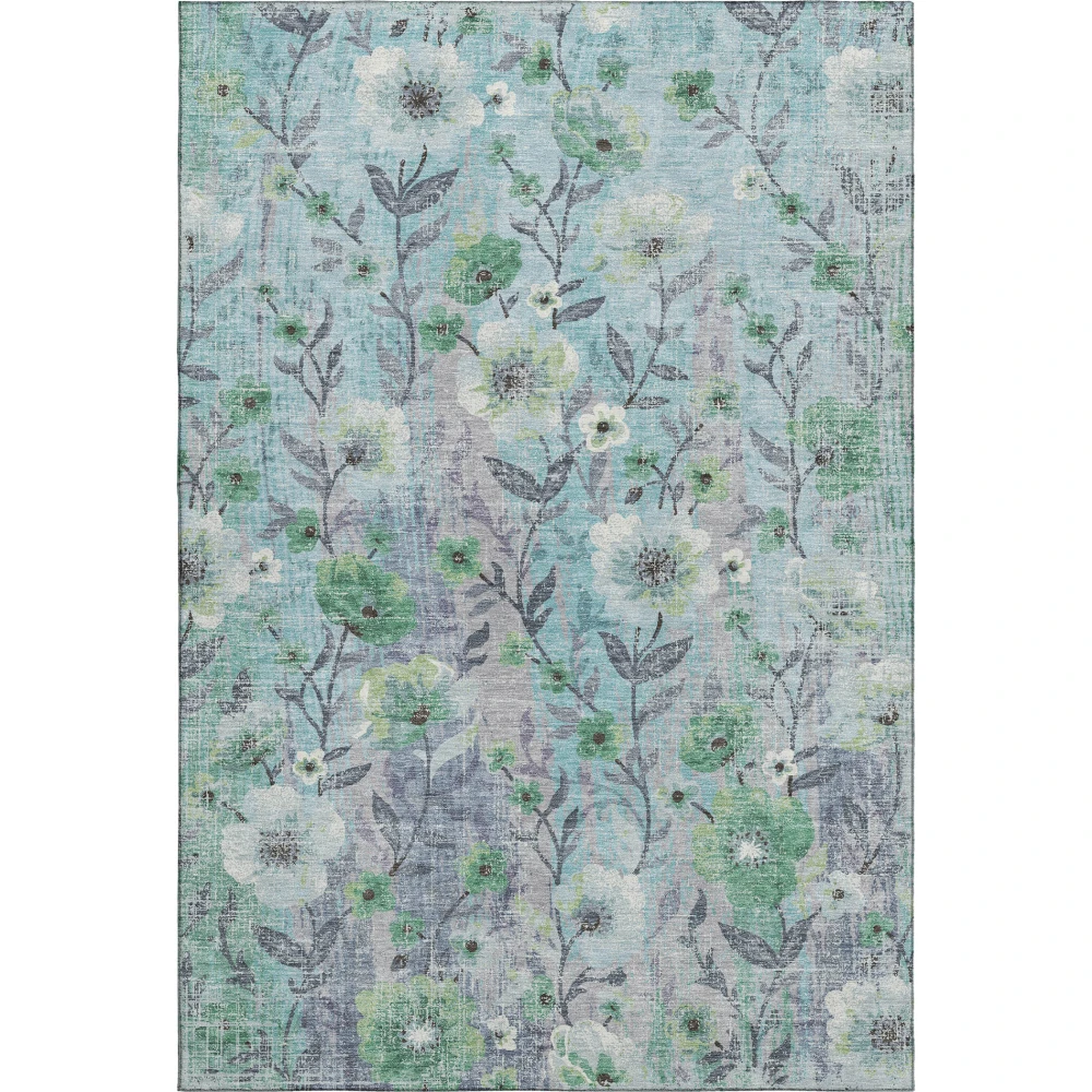 Mayfield AMF2403 Teal 10' x 14' Rug