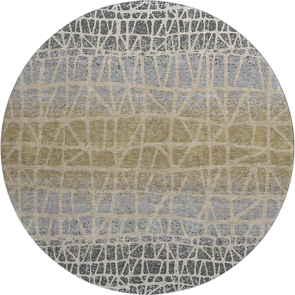 Mayfield AMF2404 Gray 8' x 8' Rug