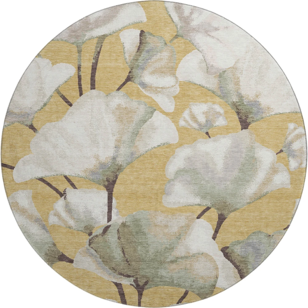 Mayfield AMF2405 Gold 8' x 8' Rug