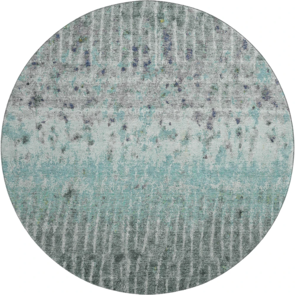 Mayfield AMF2406 Teal 8' x 8' Rug