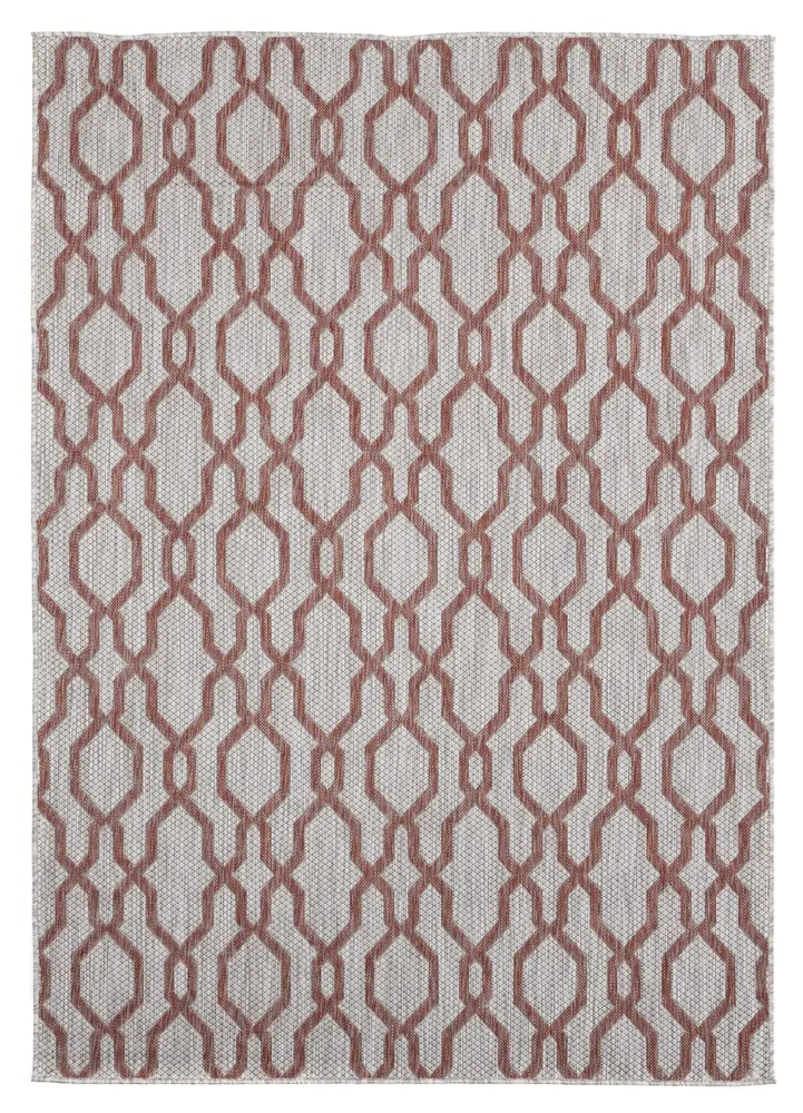 United Weavers Augusta Belle Mare Terracotta Area Rug 5'3