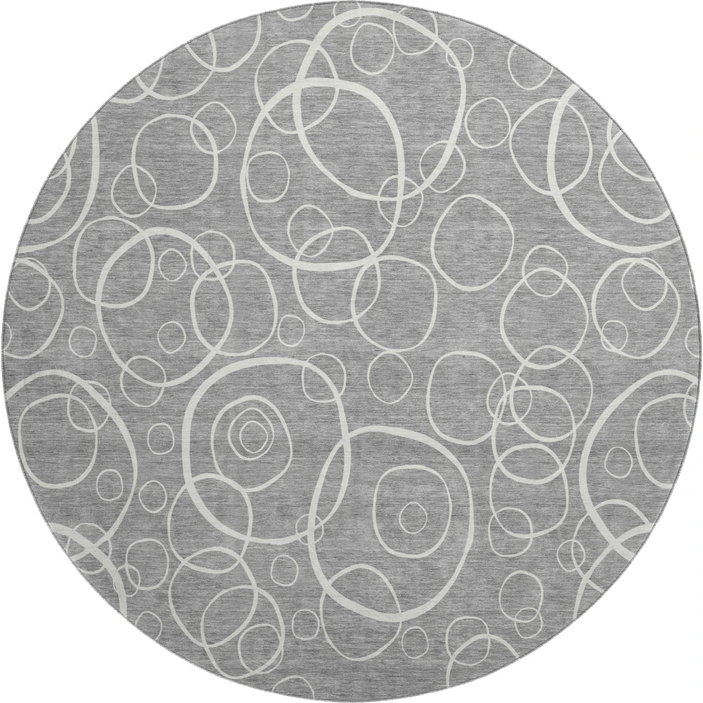 Mayfield AMF2407 Gray 8' x 8' Rug