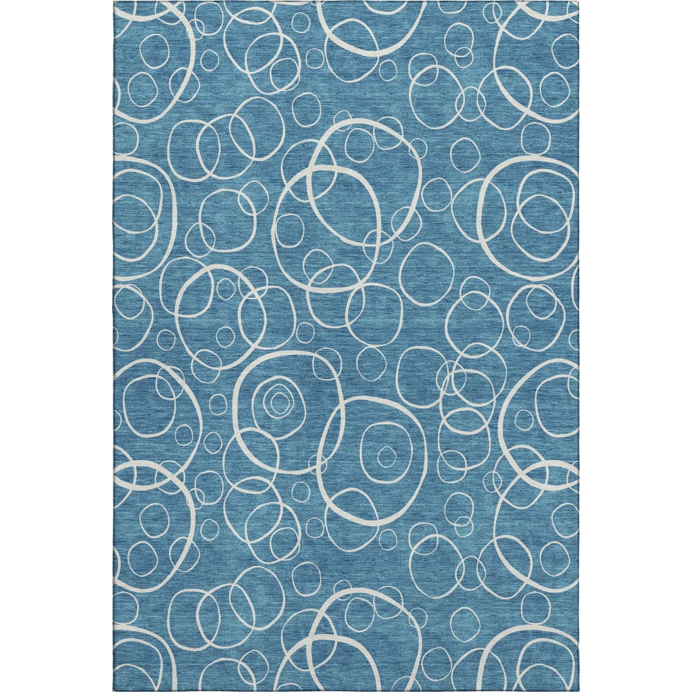 Mayfield AMF2407 Teal 3' x 5' Rug