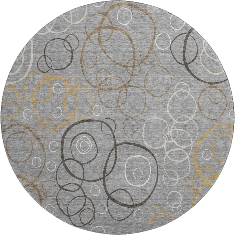 Mayfield AMF2408 Gray 8' x 8' Rug