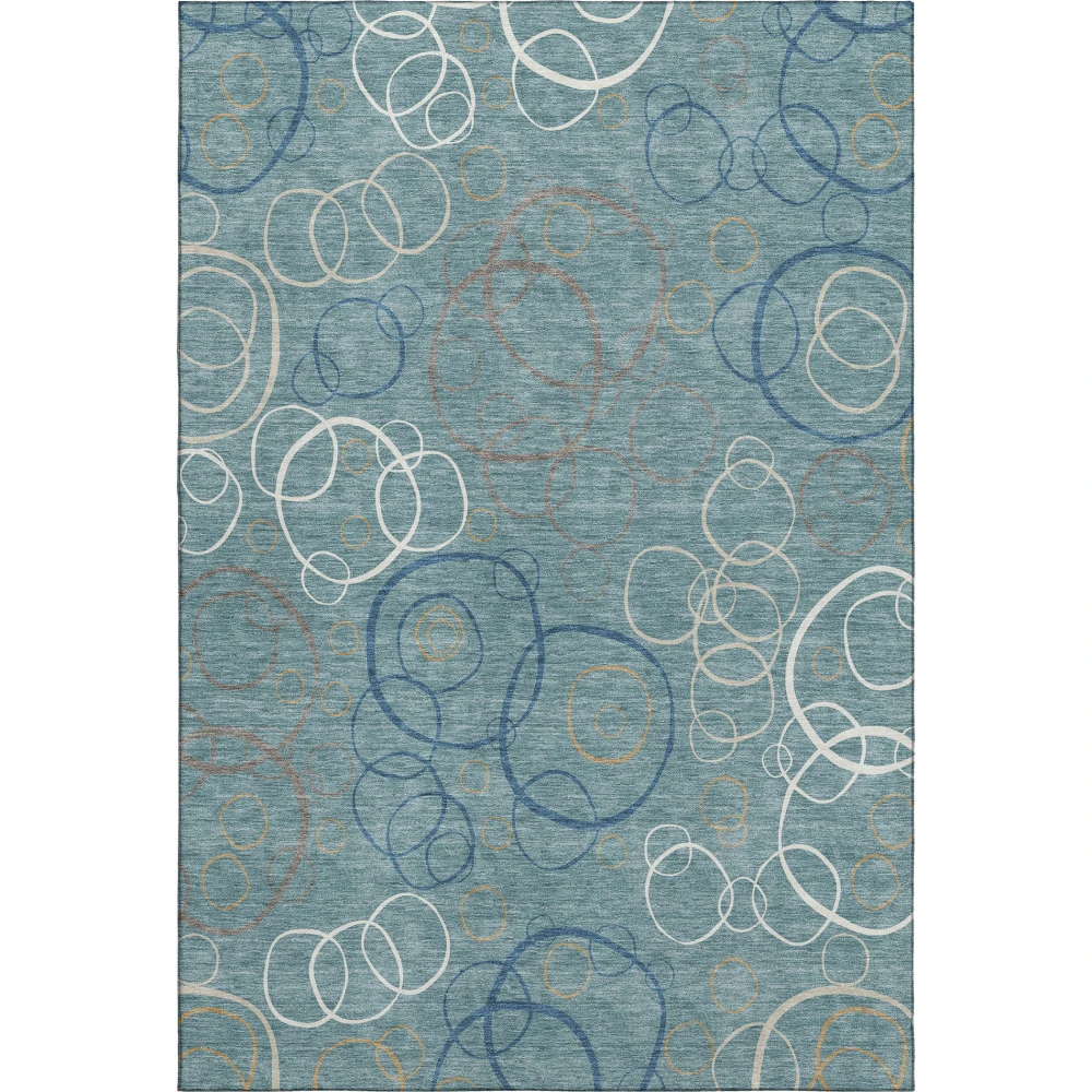 Mayfield AMF2408 Teal 9' x 12' Rug