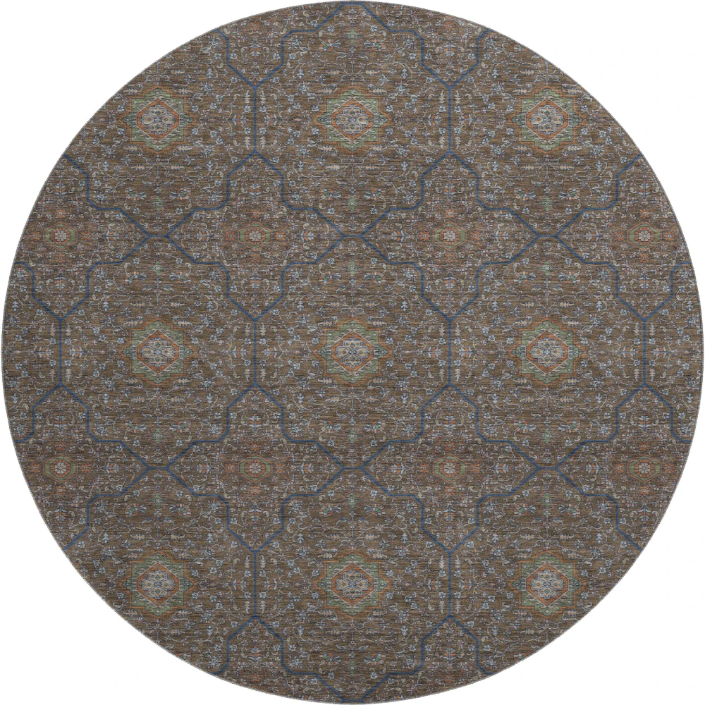 Mayfield AMF2409 Chocolate 8' x 8' Rug