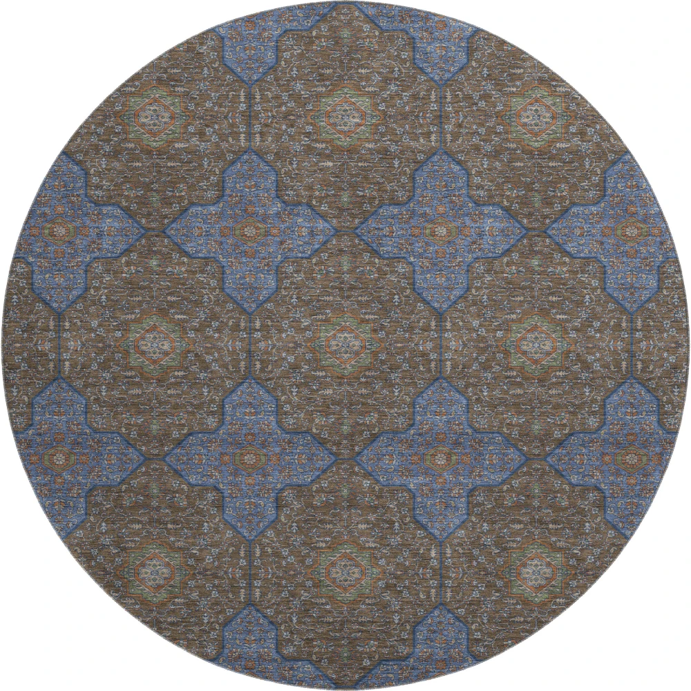 Mayfield AMF2410 Chocolate 8' x 8' Rug