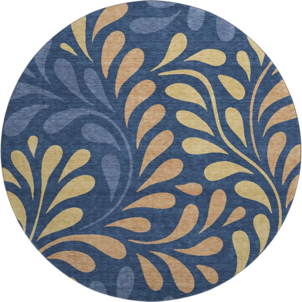 Mayfield AMF2411 Navy 8' x 8' Rug