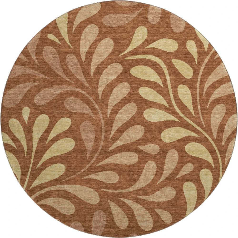 Mayfield AMF2411 Paprika 8' x 8' Rug