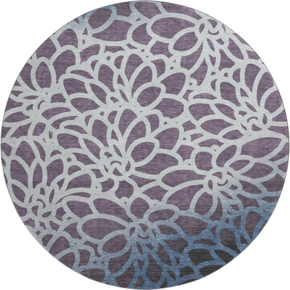 Mayfield AMF2412 Plum 8' x 8' Rug
