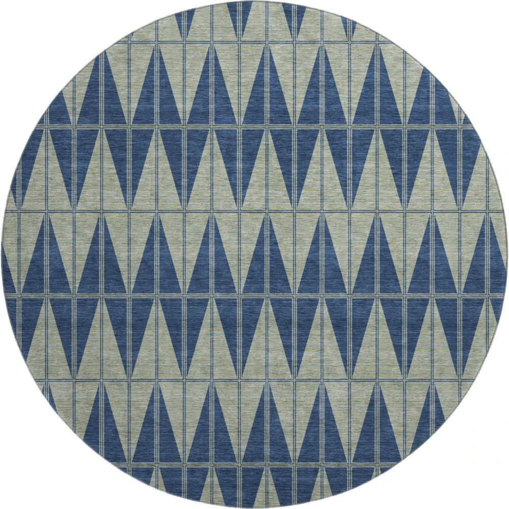 Mayfield AMF2415 Navy 8' x 8' Rug