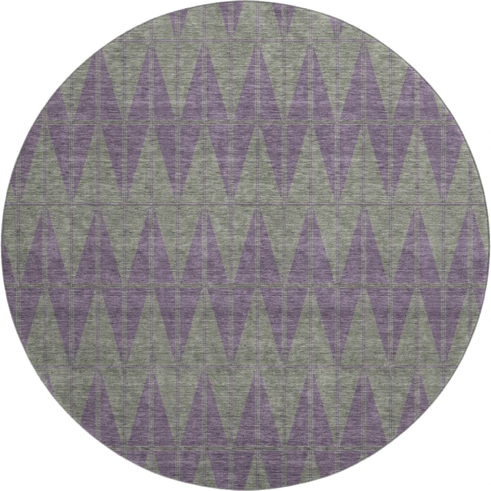 Mayfield AMF2415 Plum 8' x 8' Rug