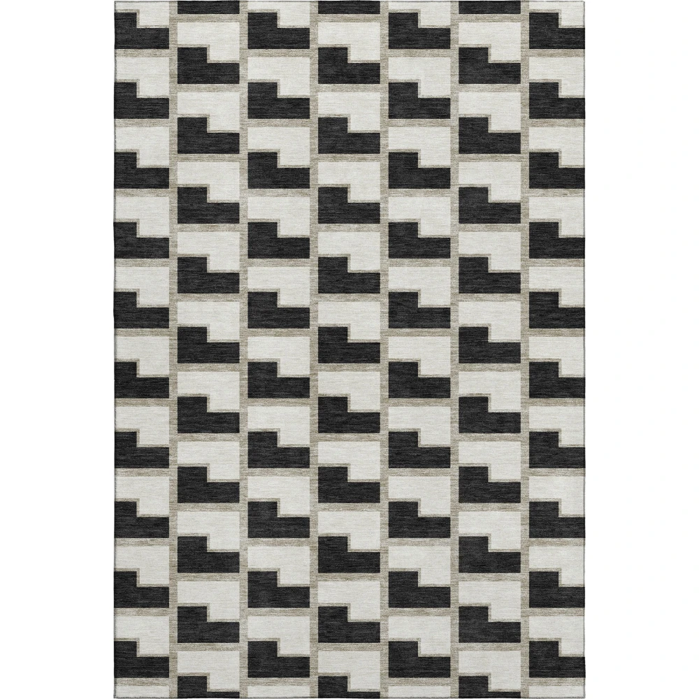 Mayfield AMF2416 Black 9' x 12' Rug