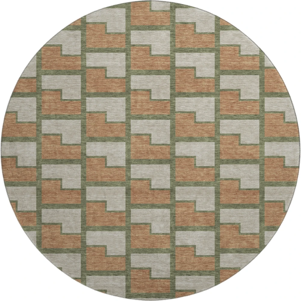 Mayfield AMF2416 Copper 8' x 8' Rug