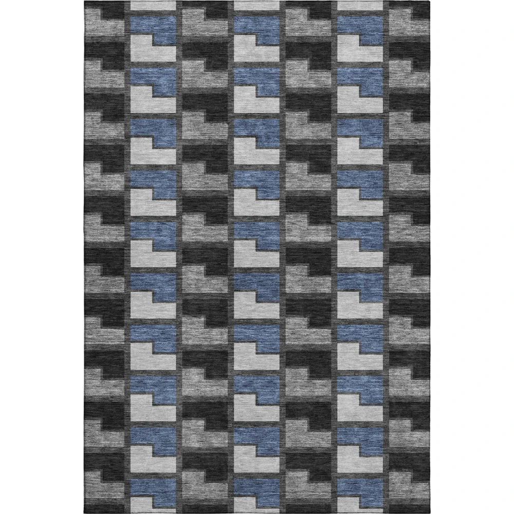 Mayfield AMF2417 Black 9' x 12' Rug