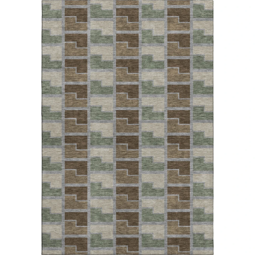 Mayfield AMF2417 Chocolate 3' x 5' Rug