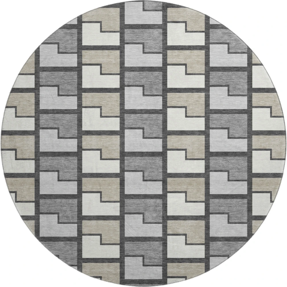 Mayfield AMF2417 Ivory 8' x 8' Rug