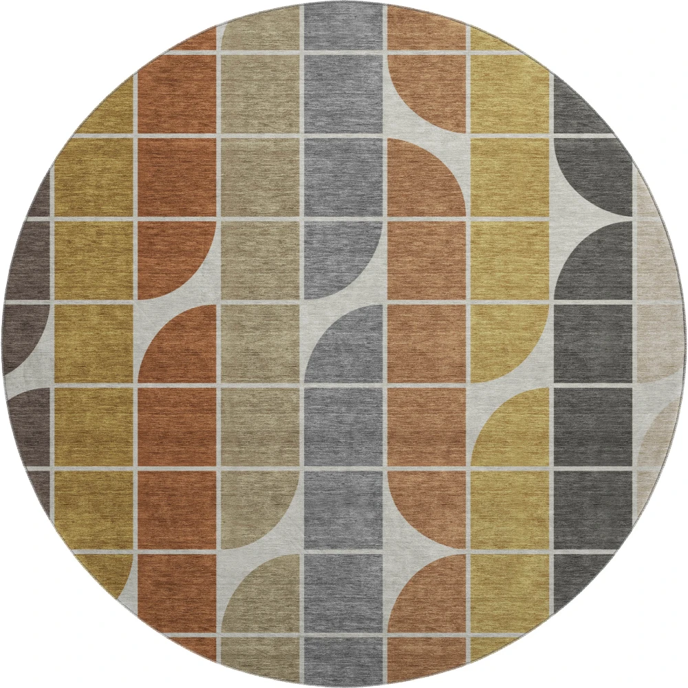 Mayfield AMF2418 Coffee 8' x 8' Rug