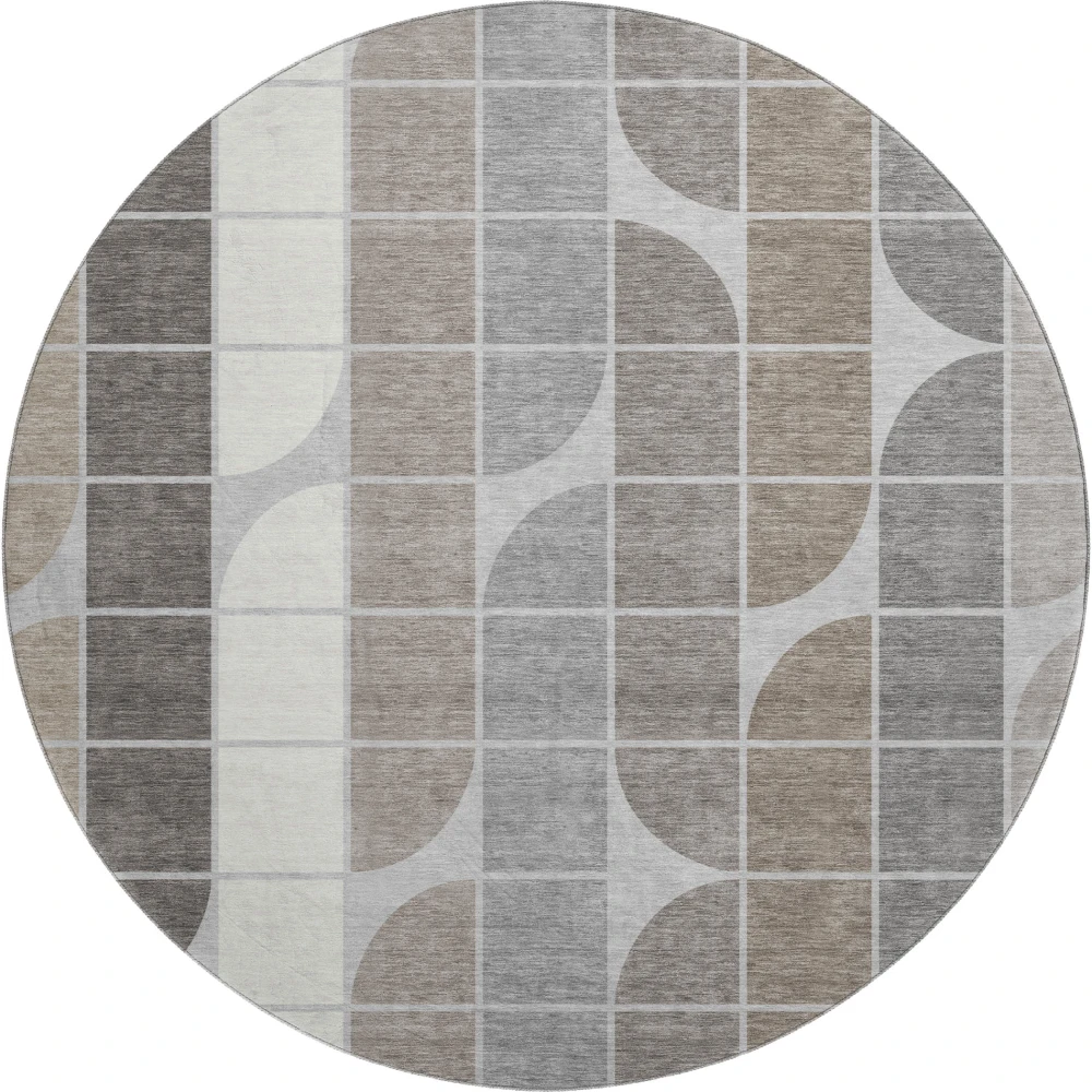 Mayfield AMF2418 Silver 8' x 8' Rug