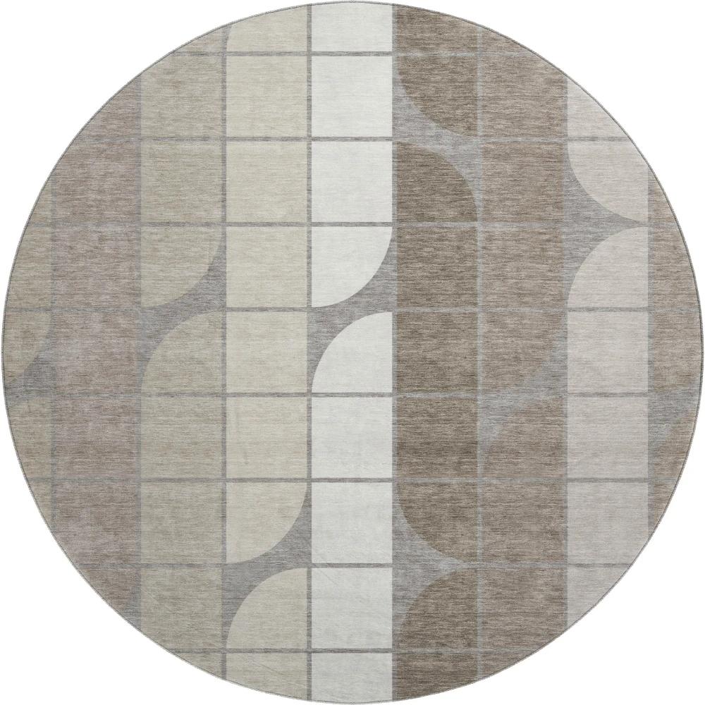 Mayfield AMF2418 Taupe 8' x 8' Rug