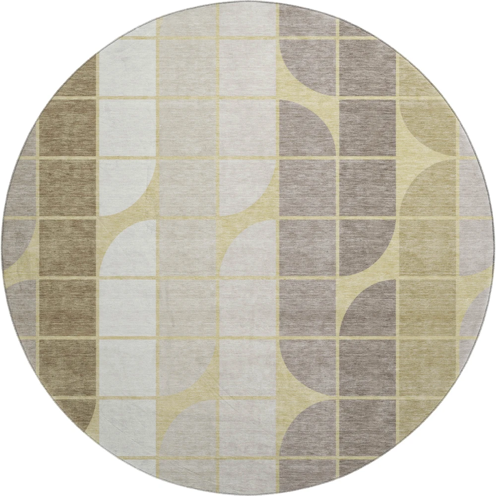 Mayfield AMF2418 Wheat 8' x 8' Rug