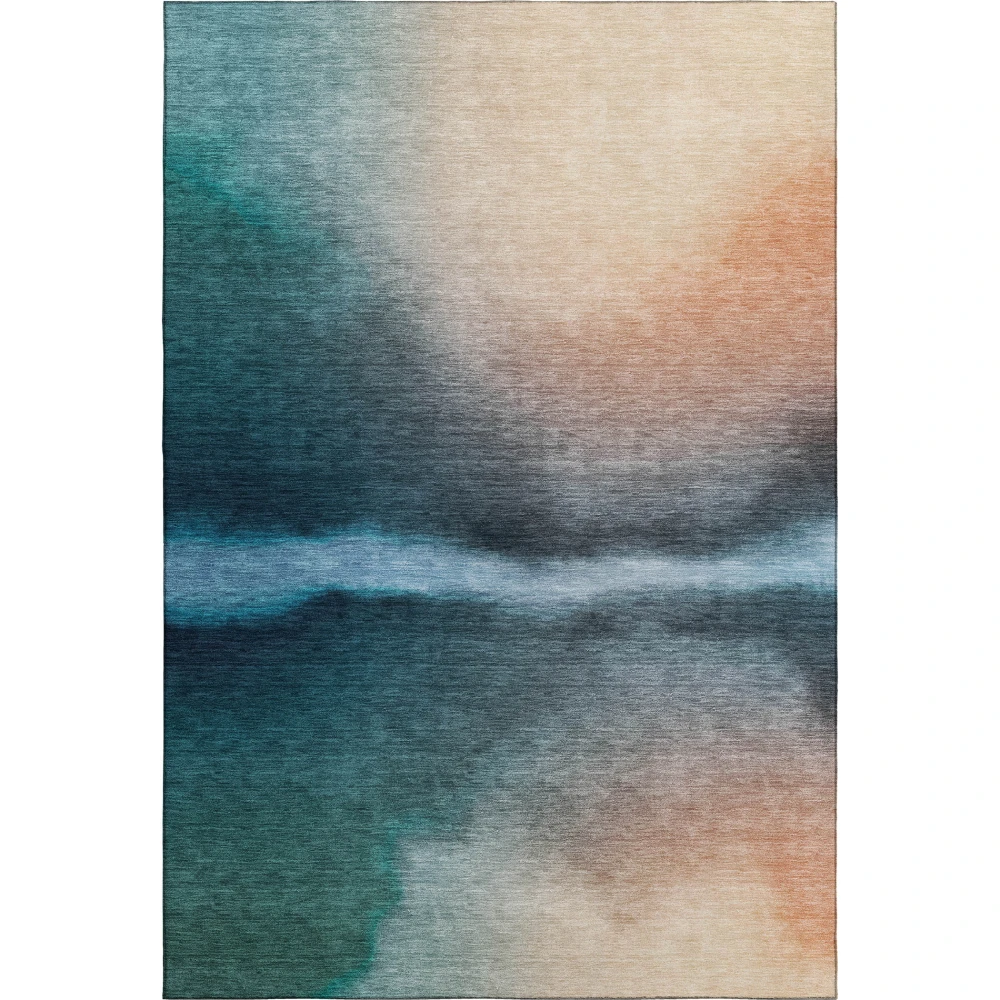 Mayfield AMF2419 Teal 9' x 12' Rug