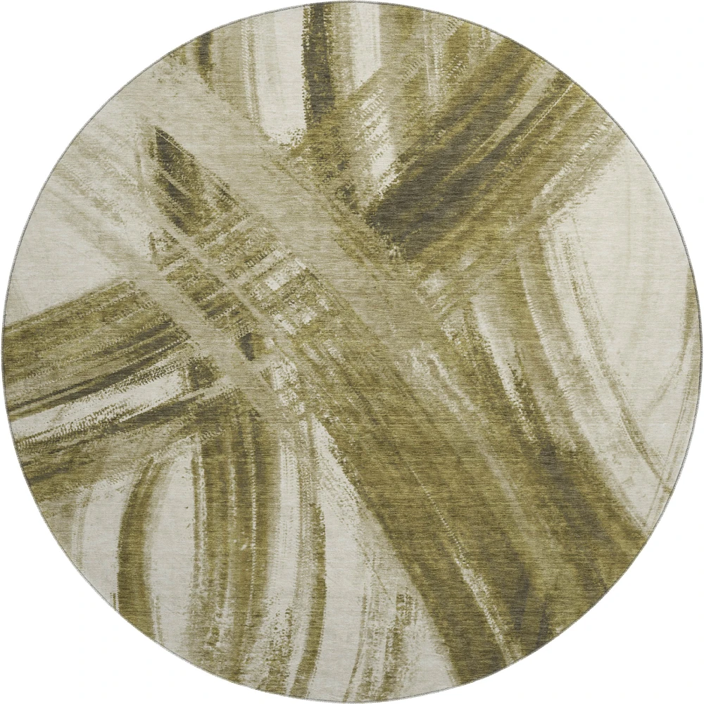 Mayfield AMF2421 Khaki 8' x 8' Rug