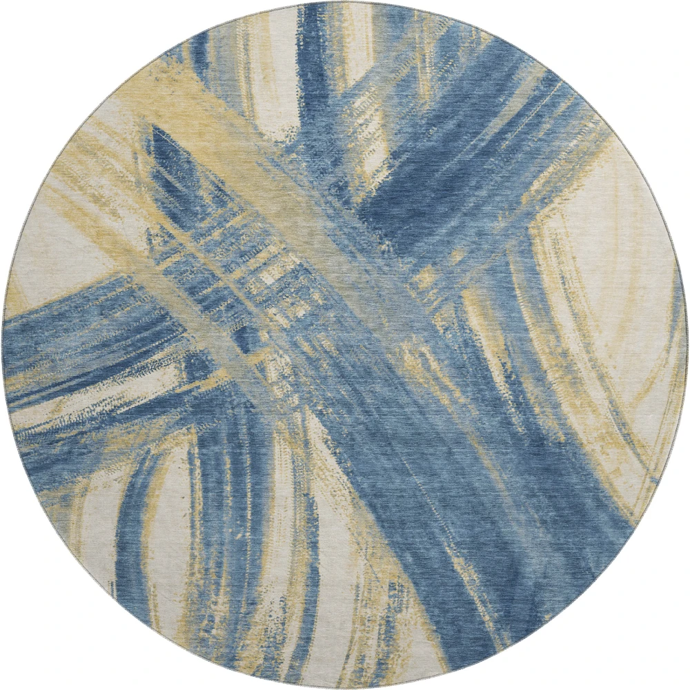 Mayfield AMF2421 Navy 8' x 8' Rug