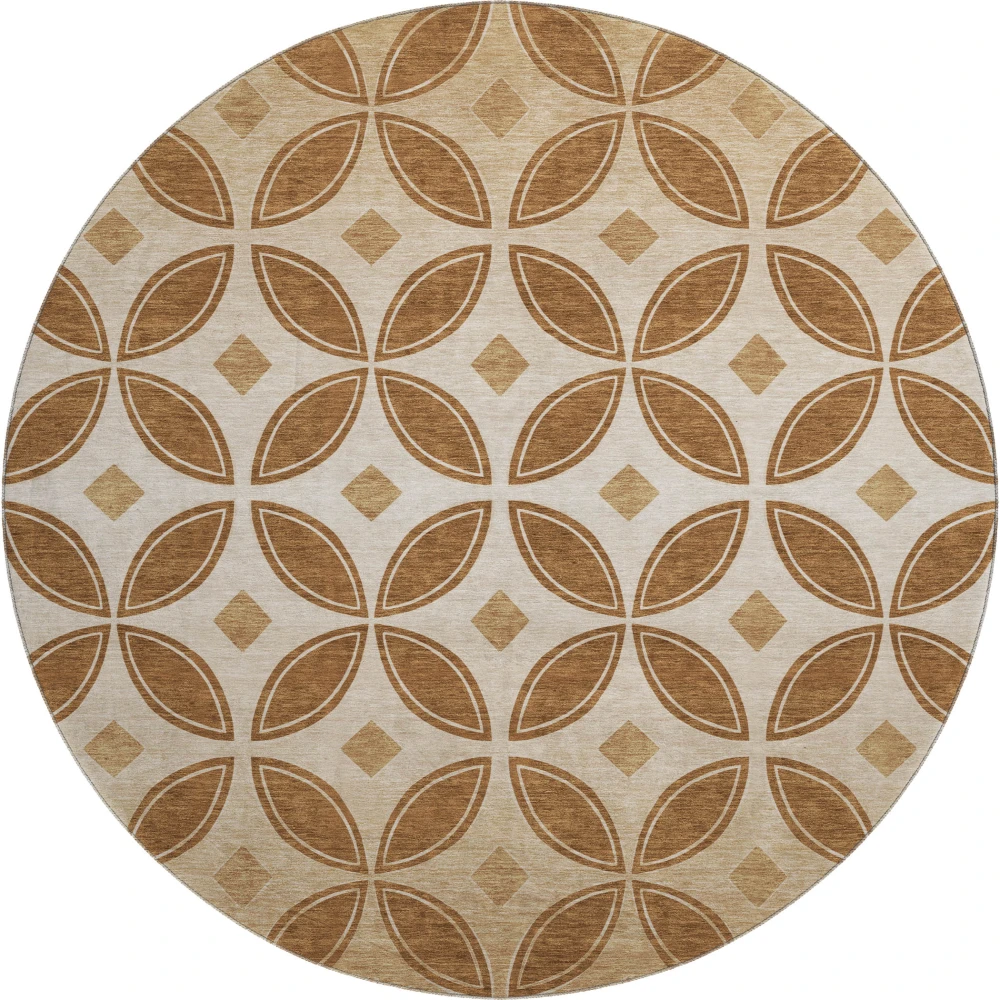 Mayfield AMF2423 Paprika 8' x 8' Rug
