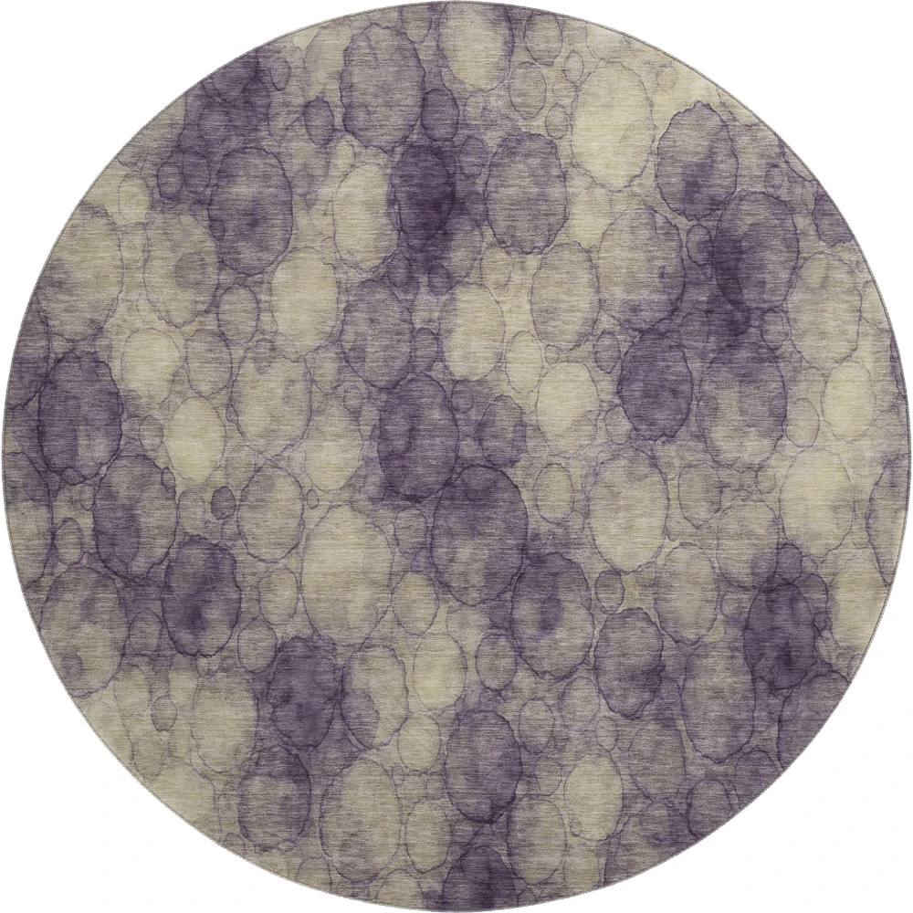 Mayfield AMF2424 Plum 8' x 8' Rug