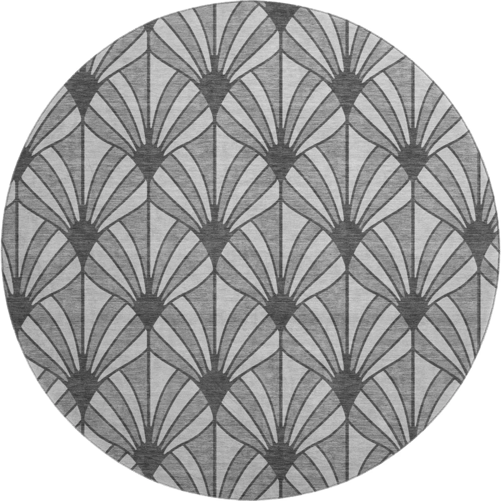 Mayfield AMF2426 Gray 8' x 8' Rug