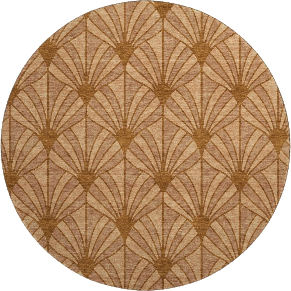 Mayfield AMF2426 Paprika 8' x 8' Rug