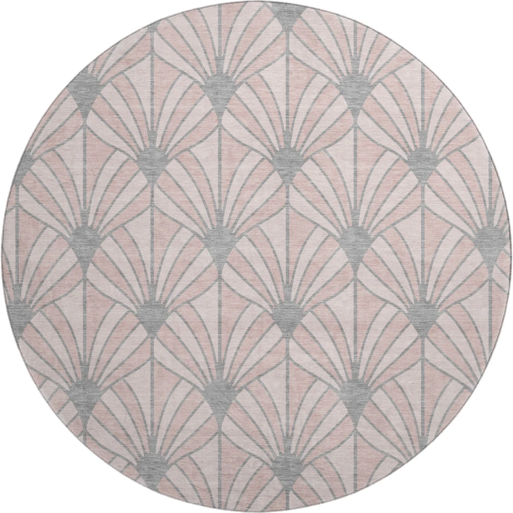Mayfield AMF2426 Pink 8' x 8' Rug