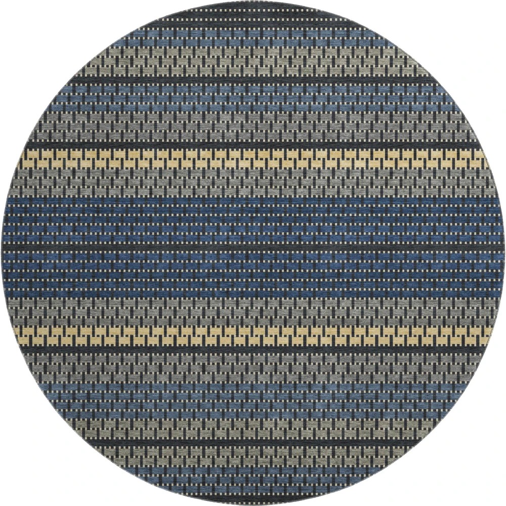 Mayfield AMF2427 Navy 8' x 8' Rug