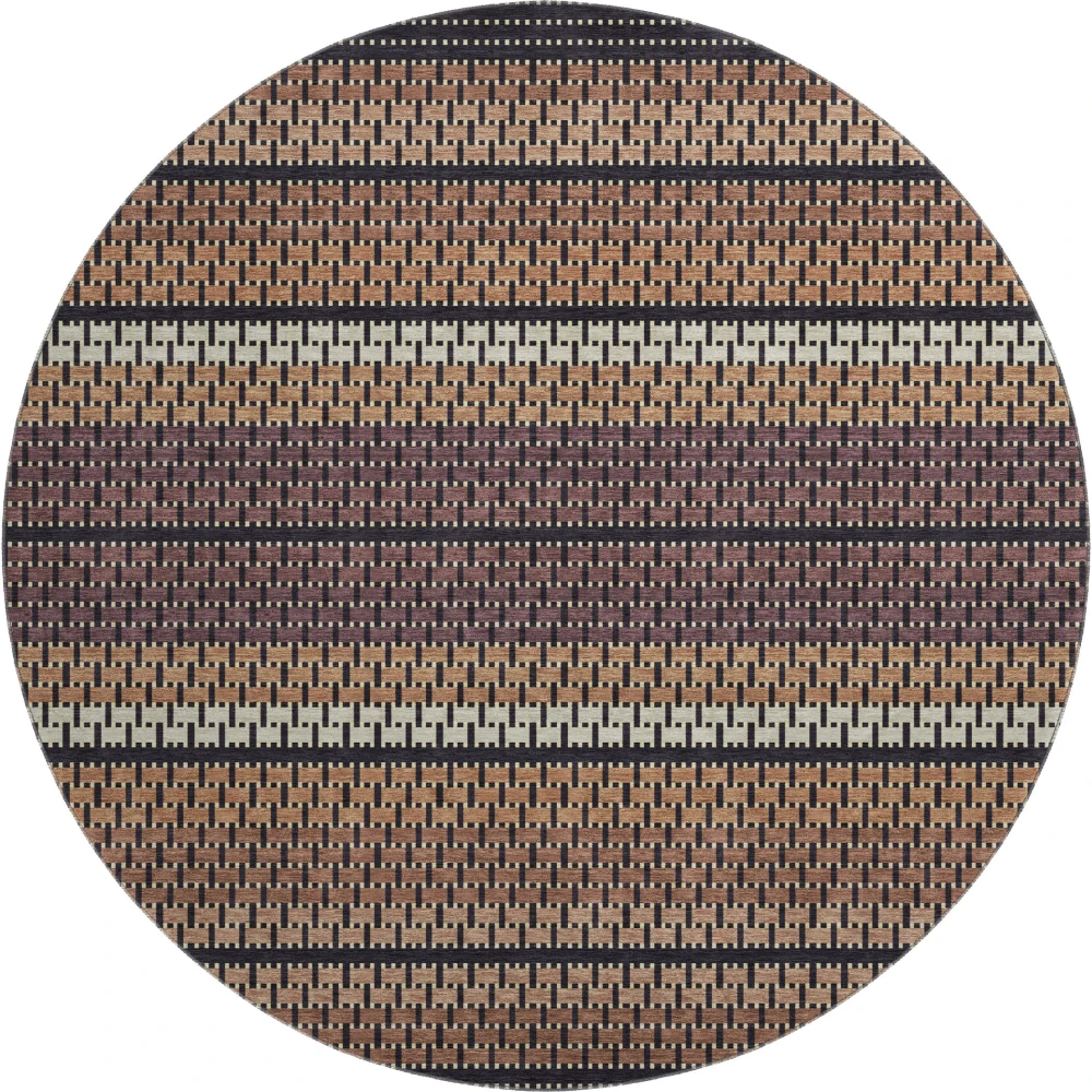 Mayfield AMF2427 Paprika 8' x 8' Rug