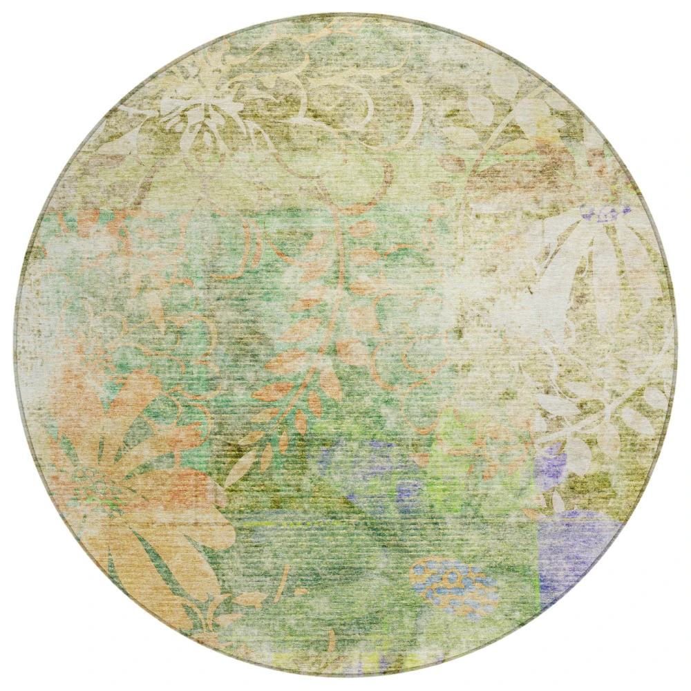 Chantille ACN2223 Green 8' x 8' Rug