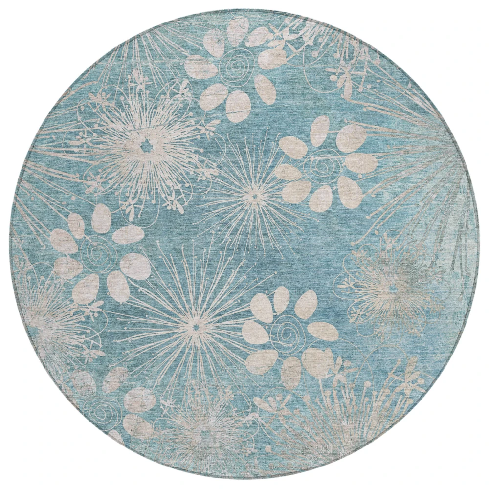 Chantille ACN2225 Blue 8' x 8' Rug
