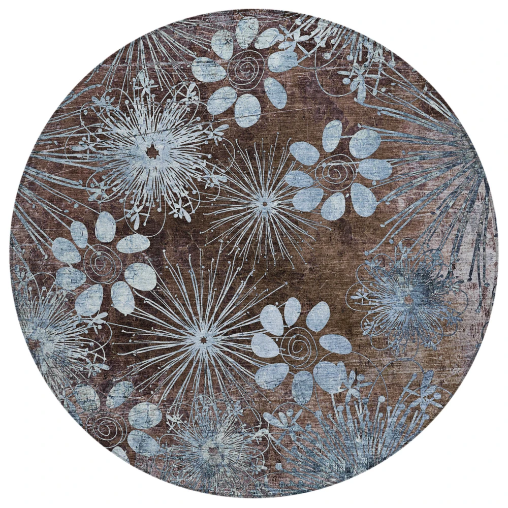 Chantille ACN2225 Brown 8' x 8' Rug