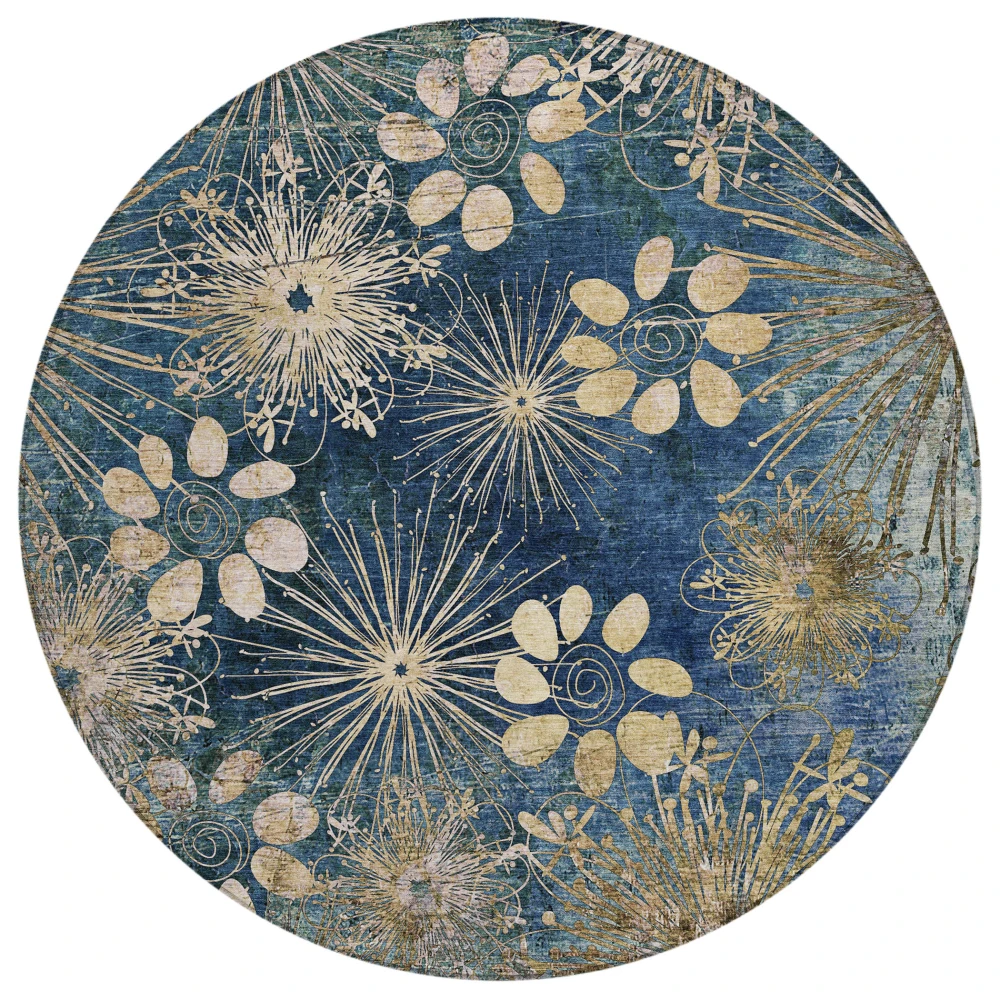 Chantille ACN2225 Navy 8' x 8' Rug
