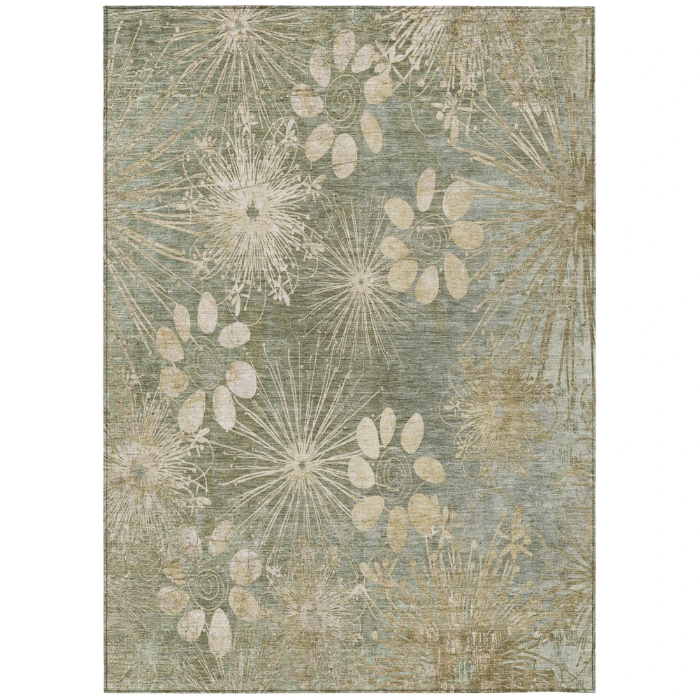 Chantille ACN2225 Sage 5' x 7'6
