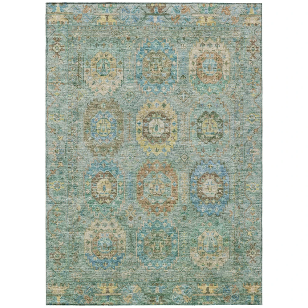 Chantille ACN2227 Teal 5' x 7'6