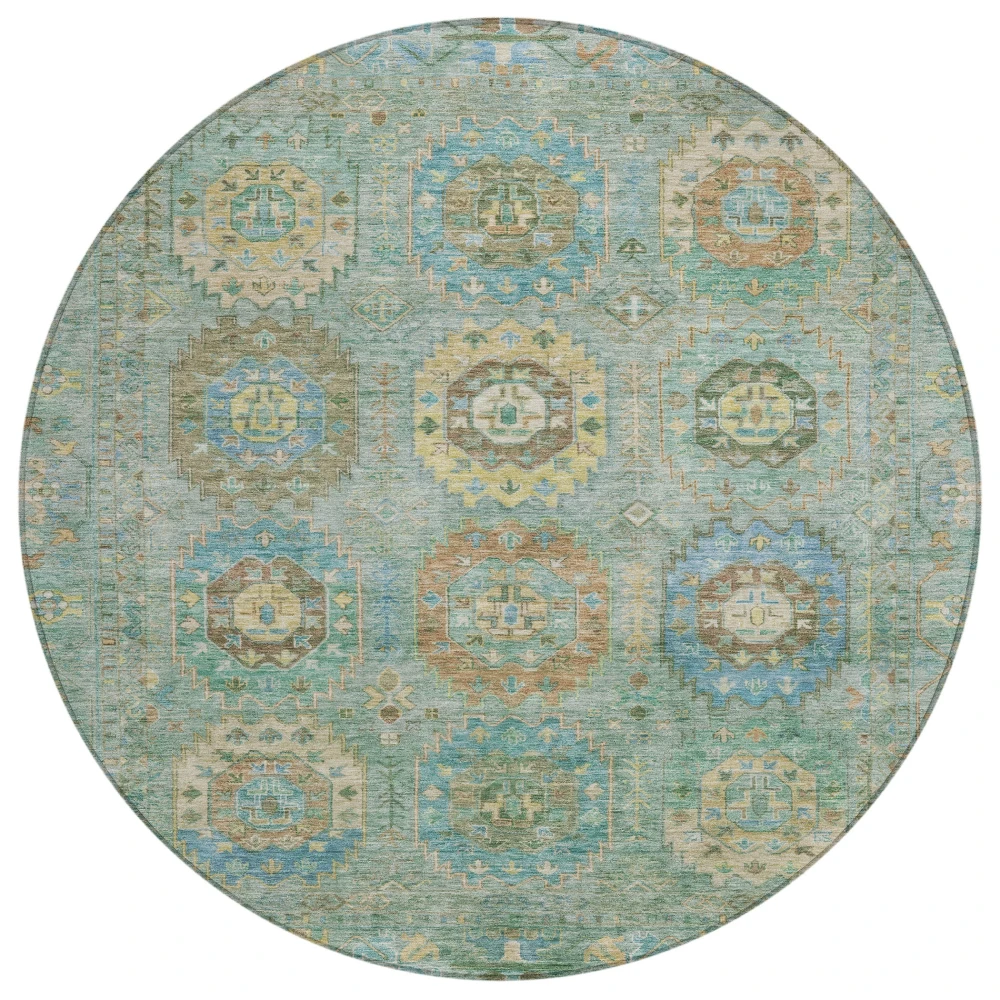 Chantille ACN2227 Teal 8' x 8' Rug