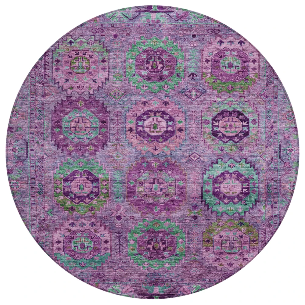 Chantille ACN2228 Purple 8' x 8' Rug