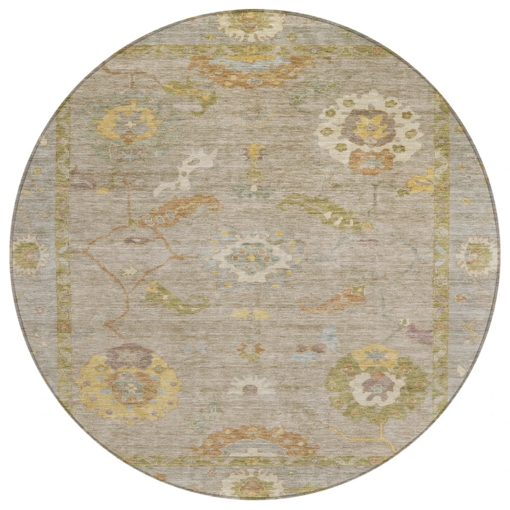 Chantille ACN2229 Khaki 8' x 8' Rug