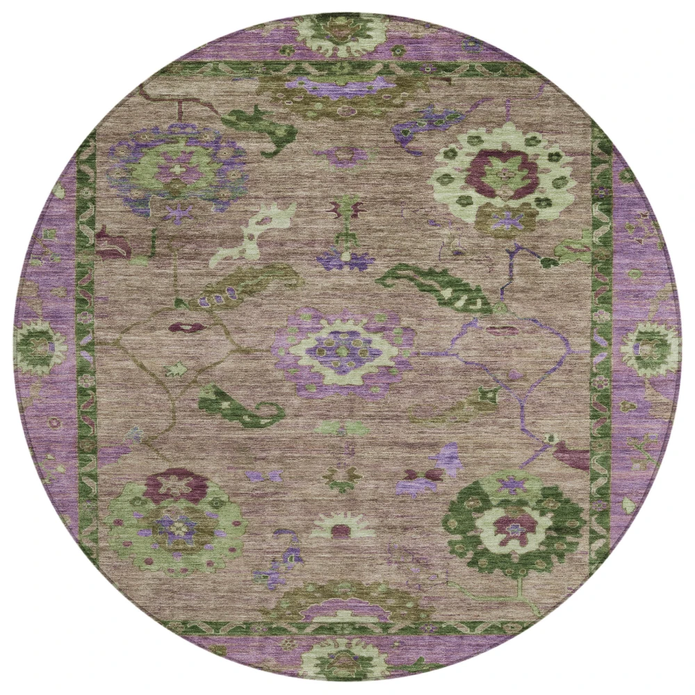Chantille ACN2230 Brown 8' x 8' Rug