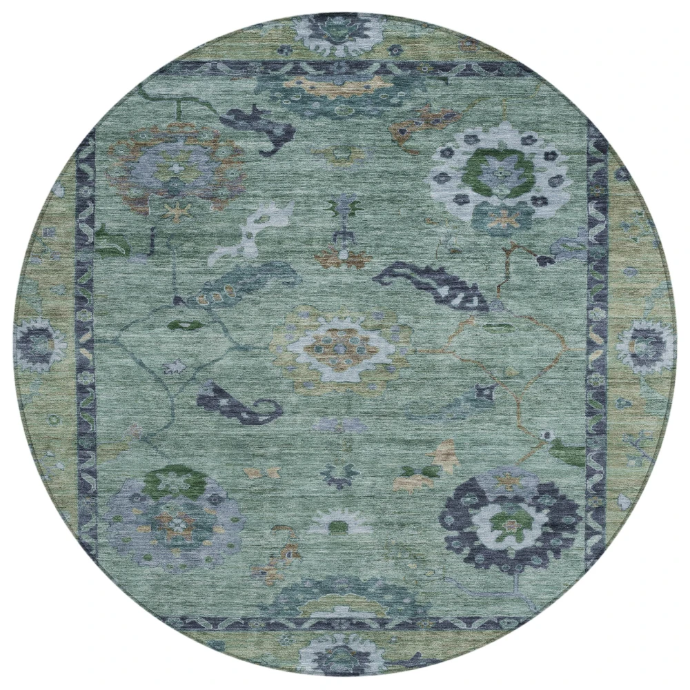 Chantille ACN2230 Green 8' x 8' Rug